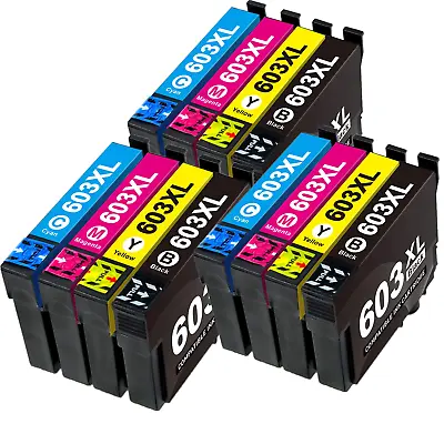 603XL Ink Cartridges For Epson XP2100 XP2105 XP3100 XP3105 XP4100 XP4105 WF-2830 • £6.68