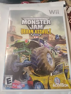 Monster Jam: Urban Assault! (Nintendo Wii) CIB W/ Manual! • $9.99