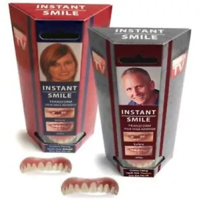 Instant Smile TeethTOP  SMALL Dr. Bailey's False Cosmetic Fake Oral Deluxe • $13.69