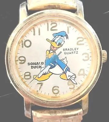 Disney Donald Duck Animated Arms Collectible Watch Retired RARE  • $75