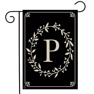 Briarwood Lane Classic Monogram Letter P Garden Flag Everyday 12.5  X 18  • $9.86