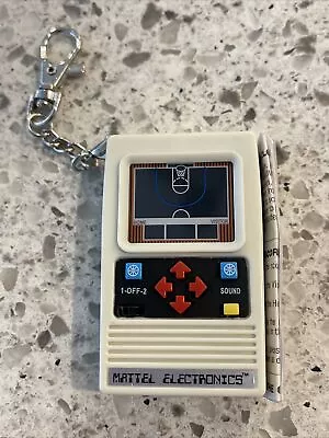 Mattel Electronics Handheld Mini Classic Basketball Game Keychain Brand New Open • $12