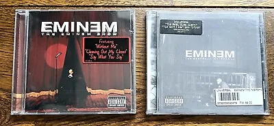 Eminem The Marshall Mathers LP + The Eminem Show Audio CD • £12