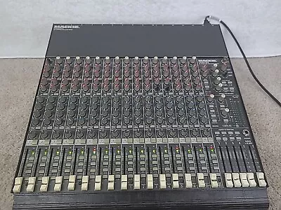 Mackie CR1604-VLZ 16 Channel Mixer Flashing Solo Light Flash Parts And Repair • $49.74