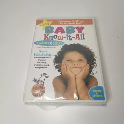 My Baby Know-it-All  Colors And 123's Dvd Vntg Child Learning Video Big Media 03 • $39.98