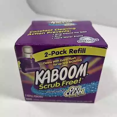 Kaboom Scrub Free Fresh Scent Toilet Bowl Cleaner 2 Oz Tablet NEW • $14.95