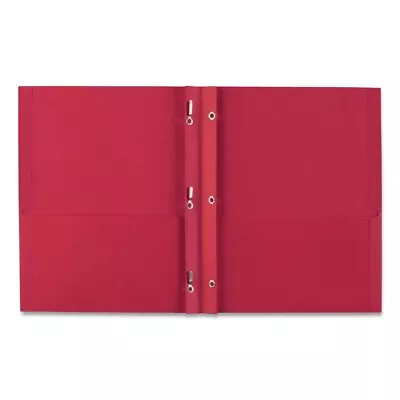 Avery 47979 11 X 8.5 0.5  Cap Prong Fastener 2-Pocket Folder - Red (25/Bx) New • $21.90