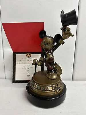 Disneyana Convention Bill Toma Showtime Bronze Figure Disney LE 200 Signed • $1899.99