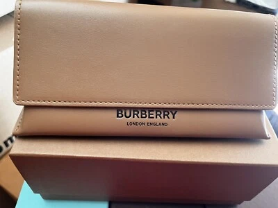 $20 • Buy Burberry Mocha Triangle Sunglasses Eyeglasses Case And Original Cleaning Cloth