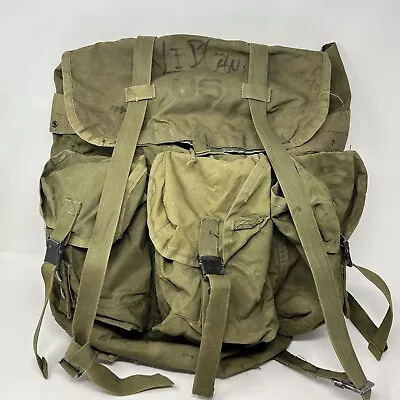 Vintage 1980s US Army Military LC-1 Combat Field Pack Alice Backpack (No Frame) • $39.97
