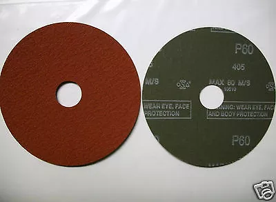 5  X 7/8  Fiber Resin Sanding Disc Aluminum Oxide 25 Pack You Choose Grit Pferd • $15.99