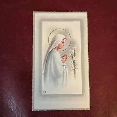 $1.99 • Buy Vintage Catholic Holy Card - Our Lady