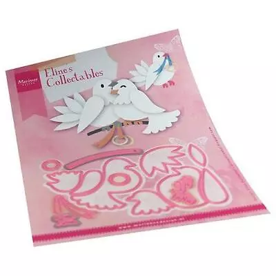 Marianne Design Collectables Cutting Dies - Eline's Pigeons/Doves COL1492 • £13.49