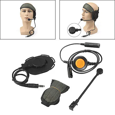 Z Tactical HD03 Bowman Elite II Headset 6-Pin PTT For IMTP3100 MTP3150 MTP3250 • £37.18