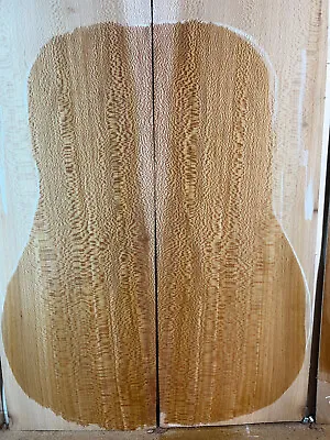 Quartersawn Indiana Sycamore Tonewood Guitar Luthier Set Back Sides Snakeskin • $95