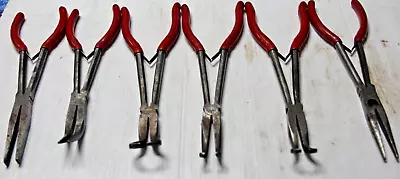 MAC TOOLS P3017 SERIES 6-PC PLIER SET (MVP016940) +Four Unnumbered Pliers • $110