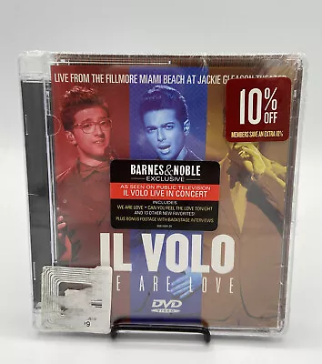 We Are Love By Il Volo (Italy) (DVD 2013) Live Fillmore Miami Beach / New OOP • $60