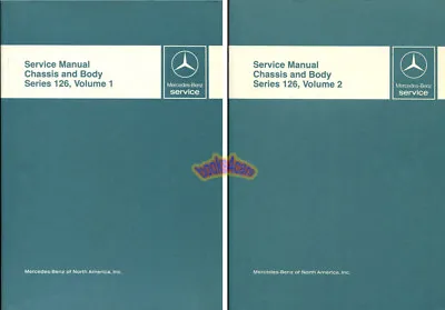 Shop Manual 126 Service Repair Mercedes Book Chassis Body Haynes Chilton • $169.95