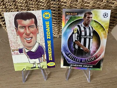 Topps Chrome 22/23 - Zinedine Zidane - Ageless Alchemy  Juventus & Promatch 98 • £5