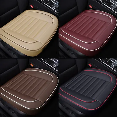 PU Leather Breathable Front Rear Car Seat Cover Chair Cushion Pad Mat Protector • $15.99