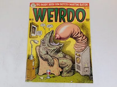 Weirdo #11 NM 9.4 Underground Comic - R Crumb Peter Bagge 1st Print Comix • $37