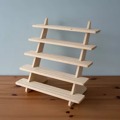 Compact 5 Tier Shelving Display Stand For Retail And Market Craft Fairs • £58