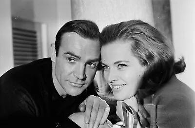 Sean Connery & Bond Girl Molly Peters Classic Picture Poster Photo 8.5x11 • $13