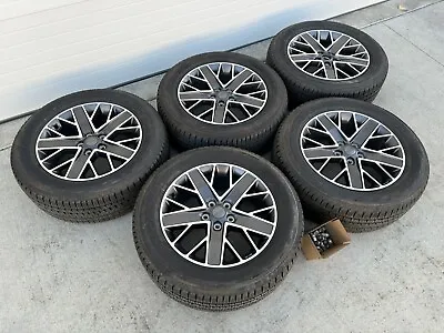 20  Jeep Wrangler 4xe Gray Wheels Tires Factory Oem Gladiator Jl Jk Lugs Set 5 • $2199.99