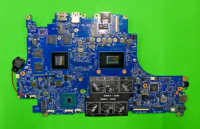 Dell G Series G7 7590 Motherboard I5 2.4GHz Quad Core Nvidia GTX 1650 C32VF • $169.99