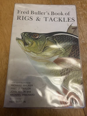 £25 • Buy Fred Bullers’s Book Of Rigs And Tackles 1967 Paperback Pike Book VGC