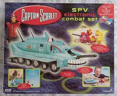 Captain Scarlet SPV Electronic Combat Set. Vivid Imaginations • £16