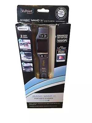 VuPoint Magic Wand Portable Scanner IV PDS-ST470 NEW IN OPEN BOX • $23.99