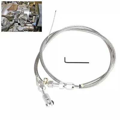 36 Inch Length Adjustable Car Throttle Cable Accelerator Modified Replacement US • $29.99