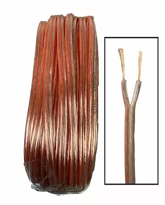 $9.94 • Buy 50' Speaker Wire 18 AWG Ga Gauge High Quality Car Or Home Audio Guage