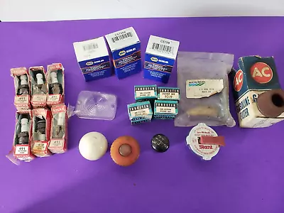 Vintage Original Auto Parts Lot Accessory AC Delco Napa Atlas VW Ford NOS & Used • $39.95