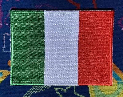 Italian Flag Cloth Patch Italy Iron On Sew On • $5