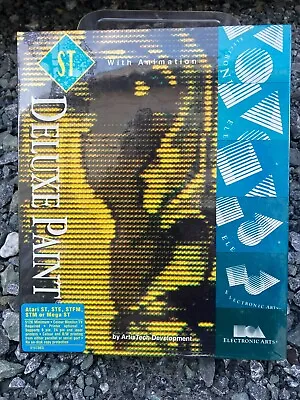 Deluxe Paint For Atari St By Electronic Art On Disk NOS • $24.95