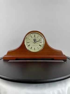 Seiko Quartz Westminster Chime Walnut Mantle Clock 16 X7  • $50