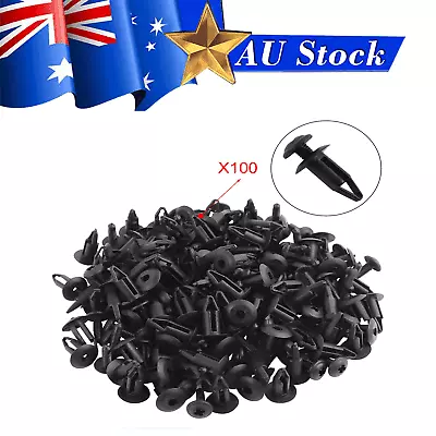 Qty.100 For Ford Falcon AU BA BF FG Territory SX SY SZ Plastic Scrivet Clip Pin • $19.99