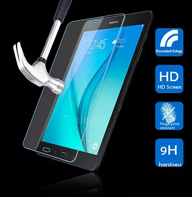 $8.99 • Buy 9H Tempered Glass Screen Protector For Samsung Galaxy Tab A8 A7 9.7 10.1 10.5 S7