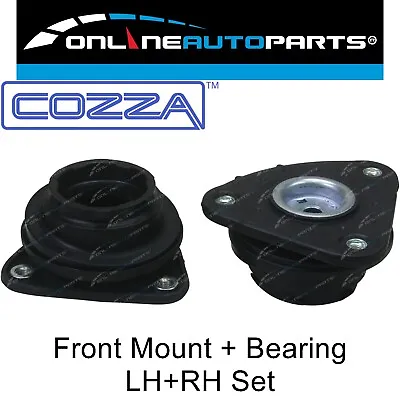 2 Front Strut Shock Top Mount +Bearing Set For Mazda 3 BK BL Series 2004 To 2014 • $69.95