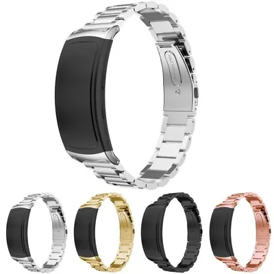 StrapsCo Genuine Stainless Steel H-Link Watch Band Strap For Samsung Gear Fit 2 • $51.27