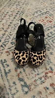 Matisse Leopard Print Clog • $60