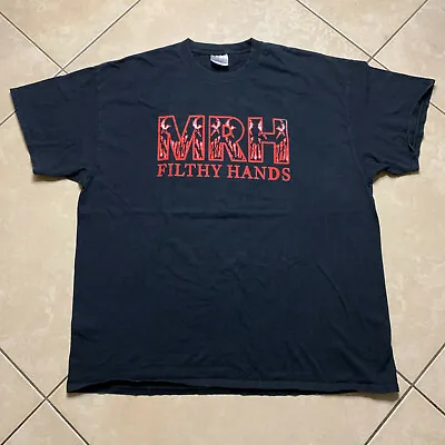 Vintage Mushroomhead Filthy Hands Double Sided Promo T-Shirt 2XL VTG Metal Band • $34.95