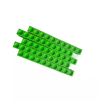 Maths Link Green Counting Cubes Pack Of 50 2cm X 2cm X 2cm Cubes Visual Learner • £6.55