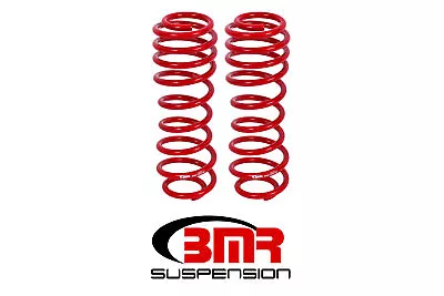 BMR 05-14 S197 Mustang GT/GT500 Rear Performance/Drag Lowering Springs - Red BMR • $142.37