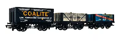 Hornby/mainline 00 Gauge - 3 Private Owner Wagons Coalite Spiers Crook - Unboxed • £14.95