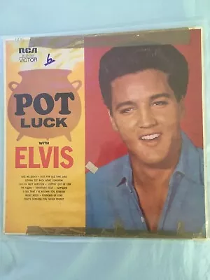 Elvis Presley Vinyl Records RCA VICTOR  POT LUCK • $10