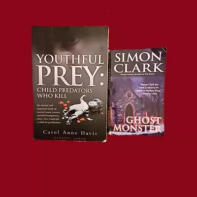 £1.49 • Buy Simon Clark Horror  / Carol Anne Davis True Crime Books