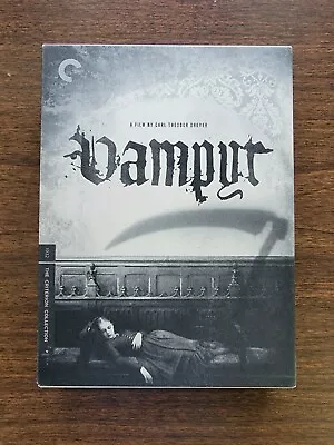 Vampyr The Screenplay Book And Pamphlet NO DVD Included Missing DVDs Box Only C4 • $4.99